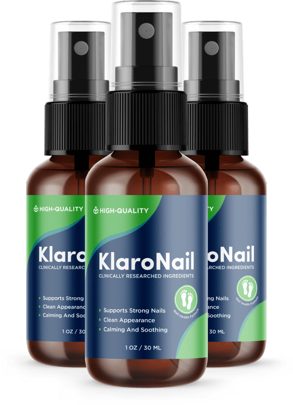 KlaroNail most popular bundle — 3 spray bottles (2+1)